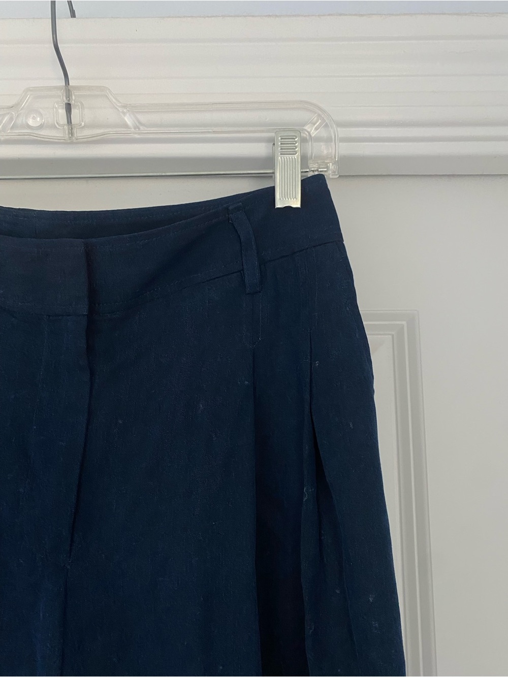 TWP Didi Pants in Navy Sz 0 - Picture 3 of 4